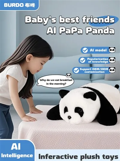AI Talking Panda Interactive Plush Toys